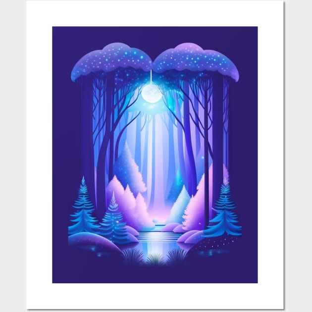 Fantasy Forest V4 Wall Art by Master Yo